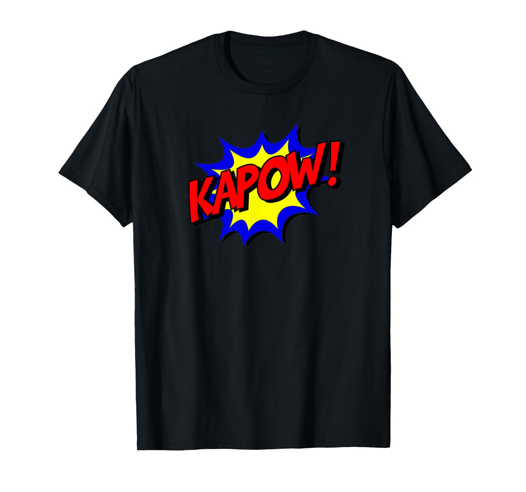 Kapow Comic Book Nostalgic 1980S T-Shirt - Streetwear Style Unisex - T-Shirt, Sweatshirt, Hoodie