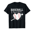 Baseball Heart Memaw Baseball Lover T-Shirt - Novelty Apparel for Adults - T-Shirt, Sweatshirt, Hoodie