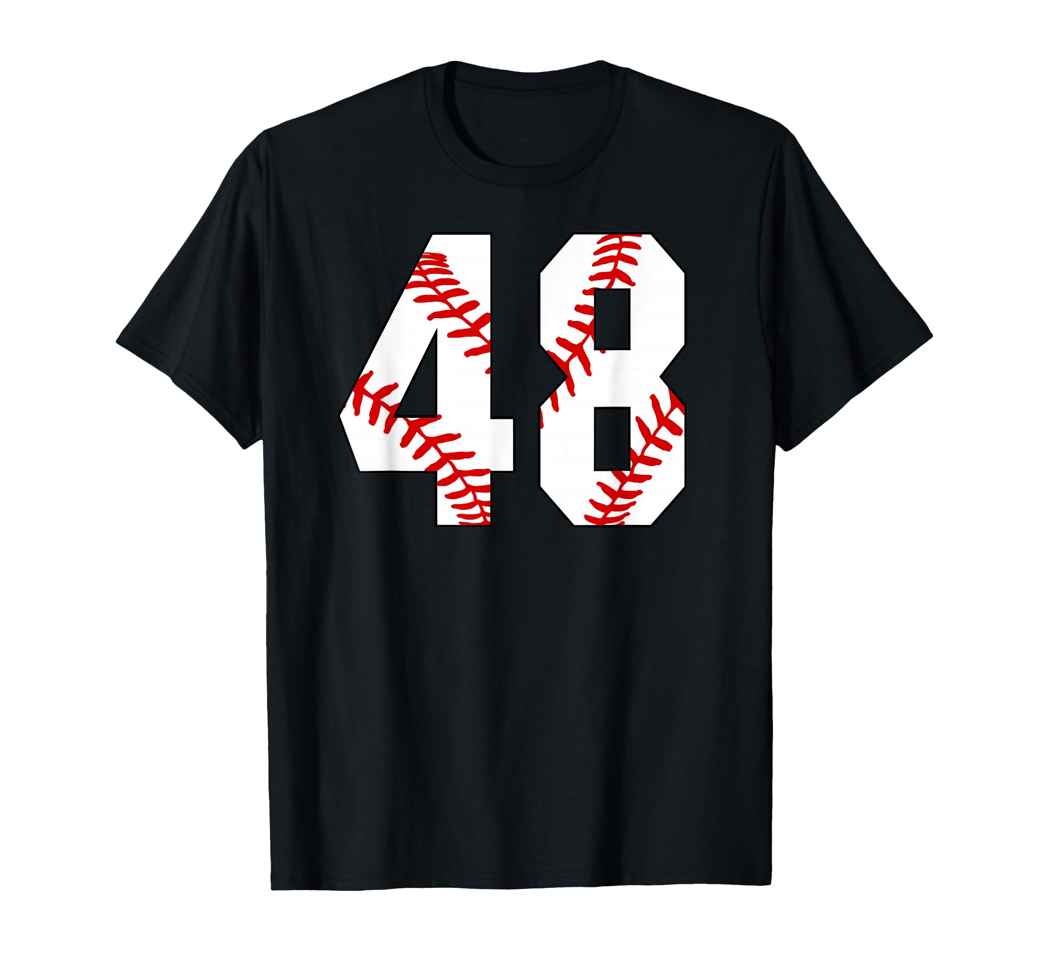 Baseball Mom 48 Jersey Baseball T-Shirt - Unique Graphic Men Women - T-Shirt, Sweatshirt, Hoodie