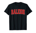 Raleigh Nc North Carolina Varsity T-Shirt - Fun Novelty Design for Adults - T-Shirt, Sweatshirt, Hoodie