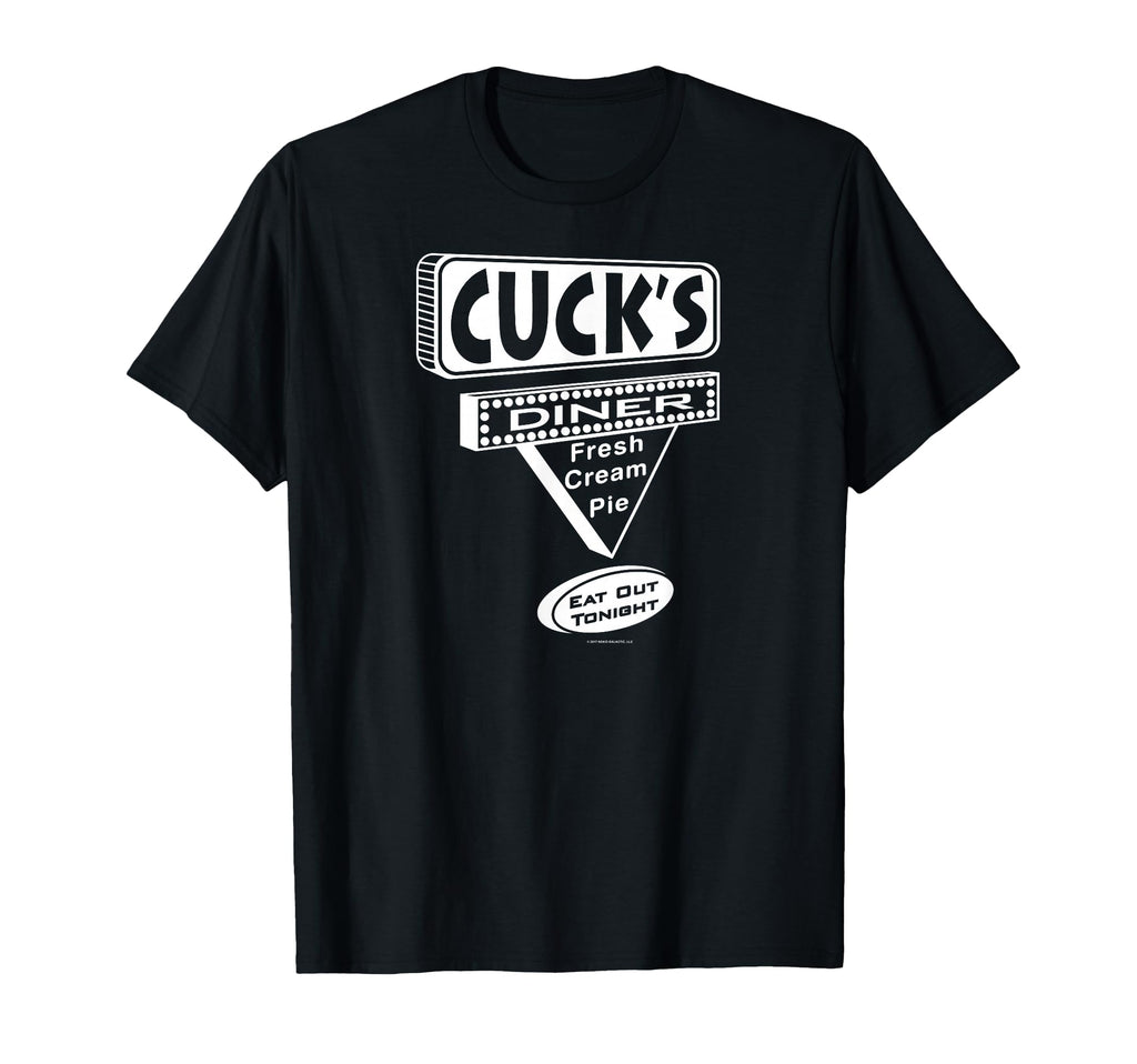 Cucks Diner Femdom Cuckolding T-Shirt - Minimalist Print for Adults - T-Shirt, Sweatshirt, Hoodie