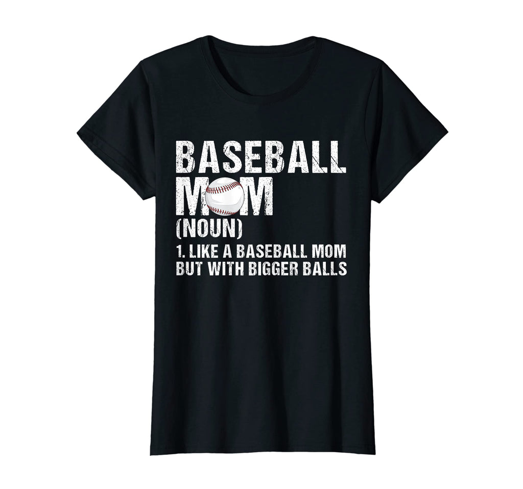 Womens Baseball Mom 1 Like Baseball Mom T-Shirt - Graphic Print for Adults - T-Shirt, Sweatshirt, Hoodie