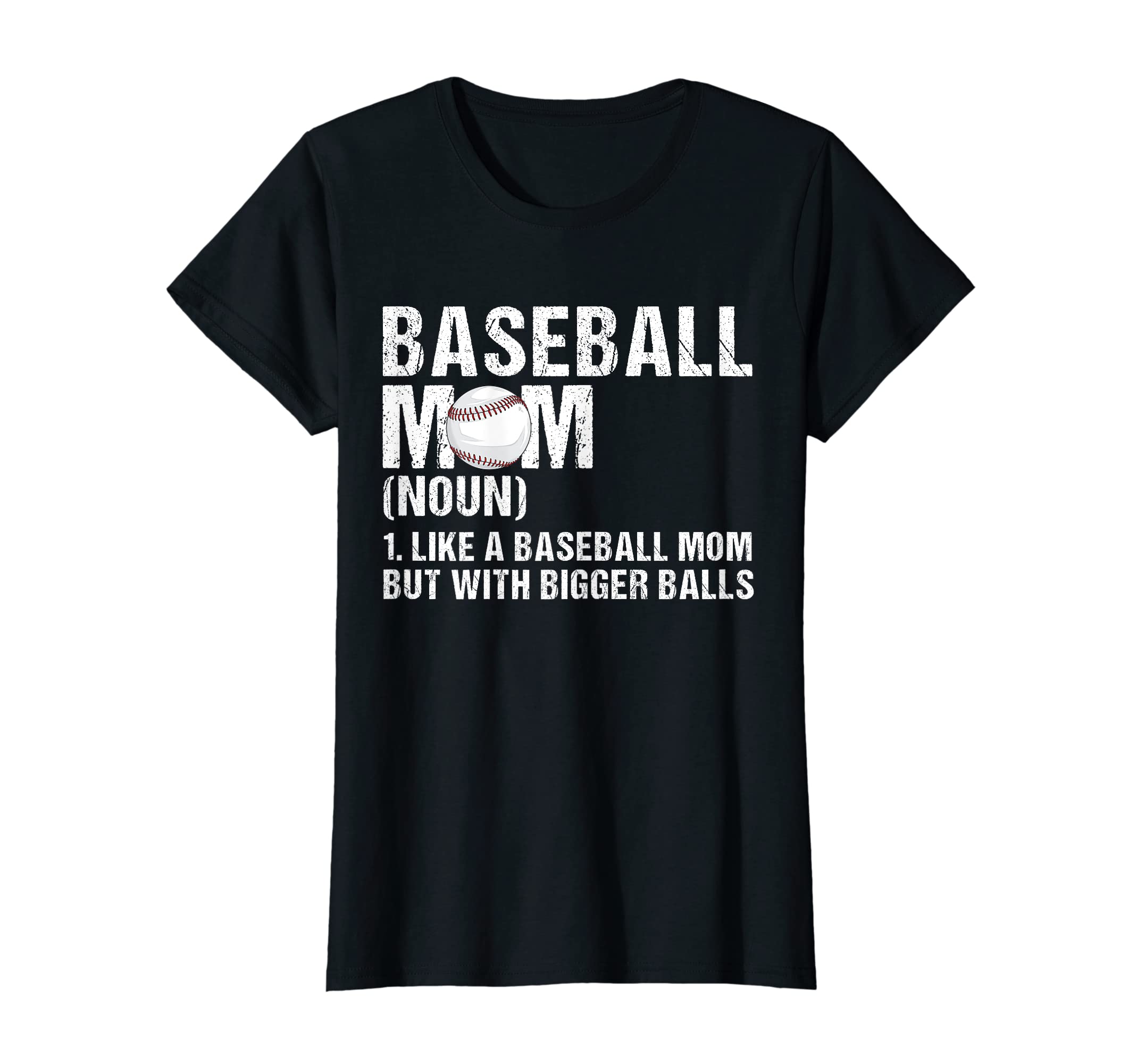 Womens Baseball Mom 1 Like Baseball Mom T-Shirt - Graphic Print for Adults - T-Shirt, Sweatshirt, Hoodie