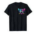 Baseball 67 Six Seven Meme Funny 6 7 T-Shirt - Custom Art Print Men Women - T-Shirt, Sweatshirt, Hoodie