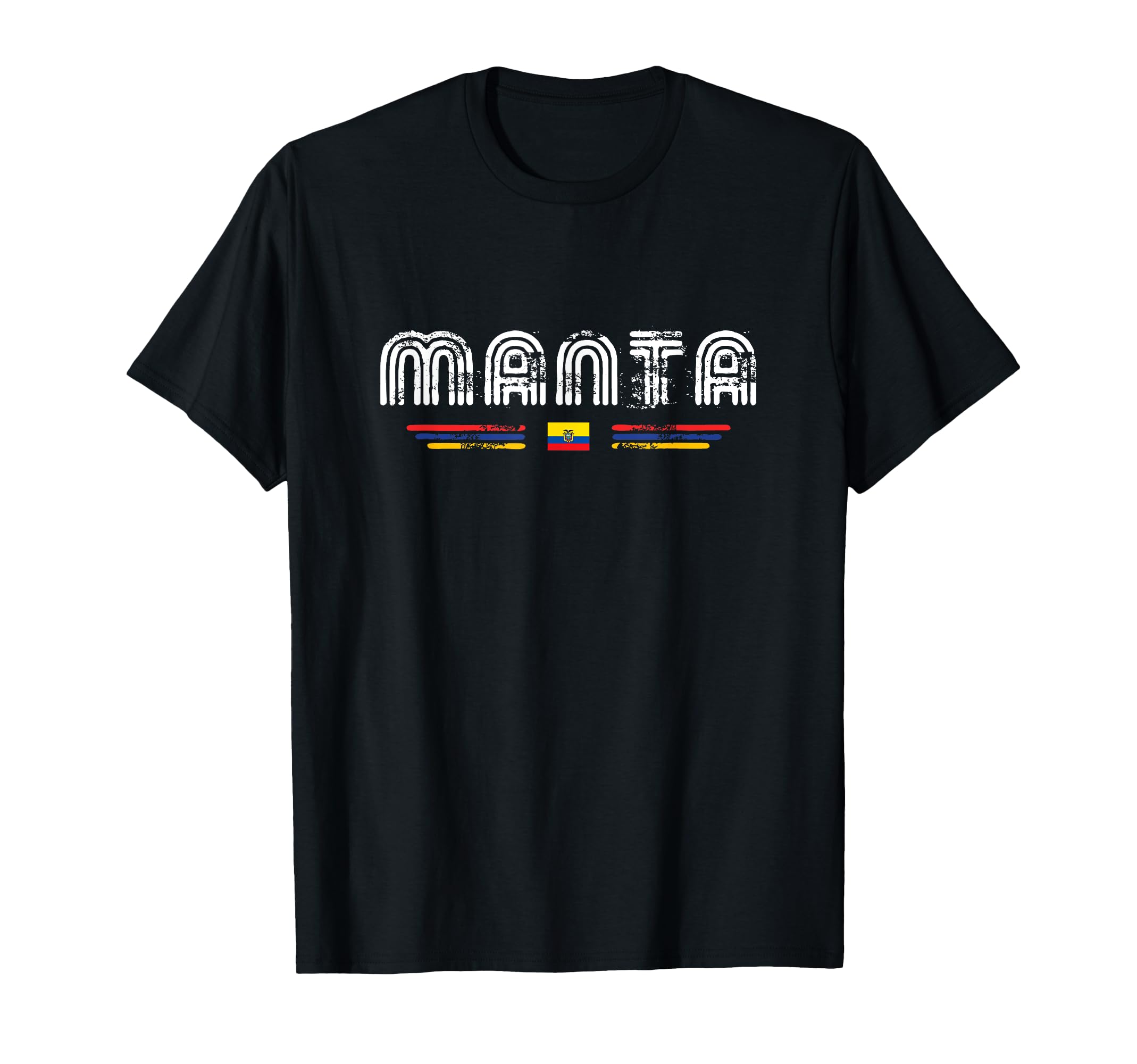 Manta Ecuador 70S 80S Type T-Shirt - Graphic Print Unisex - T-Shirt, Sweatshirt, Hoodie
