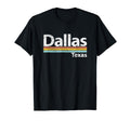 Dallas Texas Worn Stripes T-Shirt - Graphic Print Men Women - T-Shirt, Sweatshirt, Hoodie
