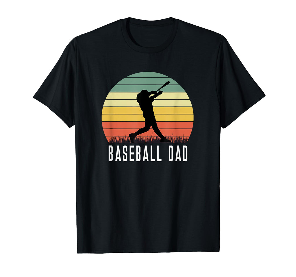 Baseball Batter Homerun Dad Fathers Day T-Shirt - Custom Art Print Unisex - T-Shirt, Sweatshirt, Hoodie