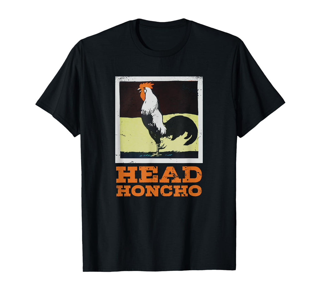 Head Honcho Rooster Illustration Boss T-Shirt - Aesthetic Graphic Unisex - T-Shirt, Sweatshirt, Hoodie