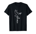 Peace Dove Freedom And Happiness Peace T-Shirt - Unique Graphic Unisex - T-Shirt, Sweatshirt, Hoodie