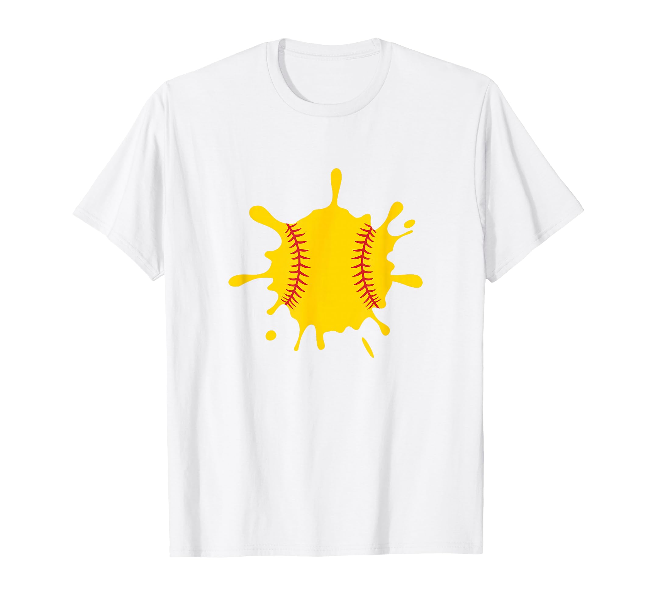 Baseball Splatter Art Gift Player Coach T-Shirt - Aesthetic Graphic Unisex - T-Shirt, Sweatshirt, Hoodie