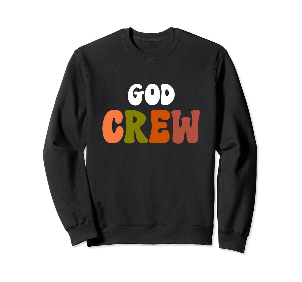 God Crew Team Matching Boho Sweatshirt - Fun Novelty Design for Adults - T-Shirt, Sweatshirt, Hoodie