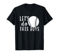 Womens Lets Do This Baseball Gift Mom T-Shirt - Custom Art Print for Adults - T-Shirt, Sweatshirt, Hoodie