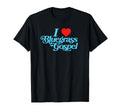 I Love Bluegrass Gospel Distressed Music T-Shirt - Unique Graphic Unisex - T-Shirt, Sweatshirt, Hoodie