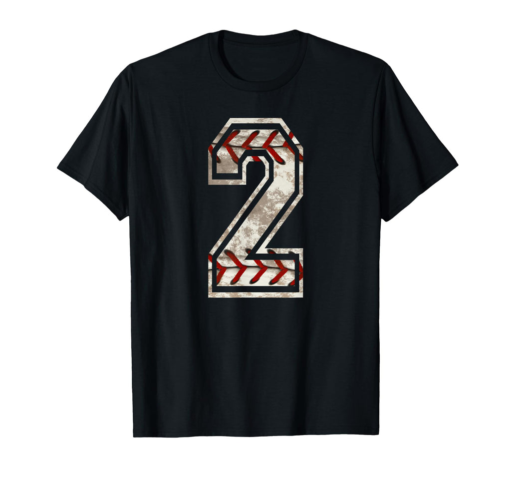 Baseball Jersey Number 2 T-Shirt - Casual Everyday Wear for Adults - T-Shirt, Sweatshirt, Hoodie