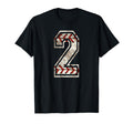 Baseball Jersey Number 2 T-Shirt - Casual Everyday Wear for Adults - T-Shirt, Sweatshirt, Hoodie