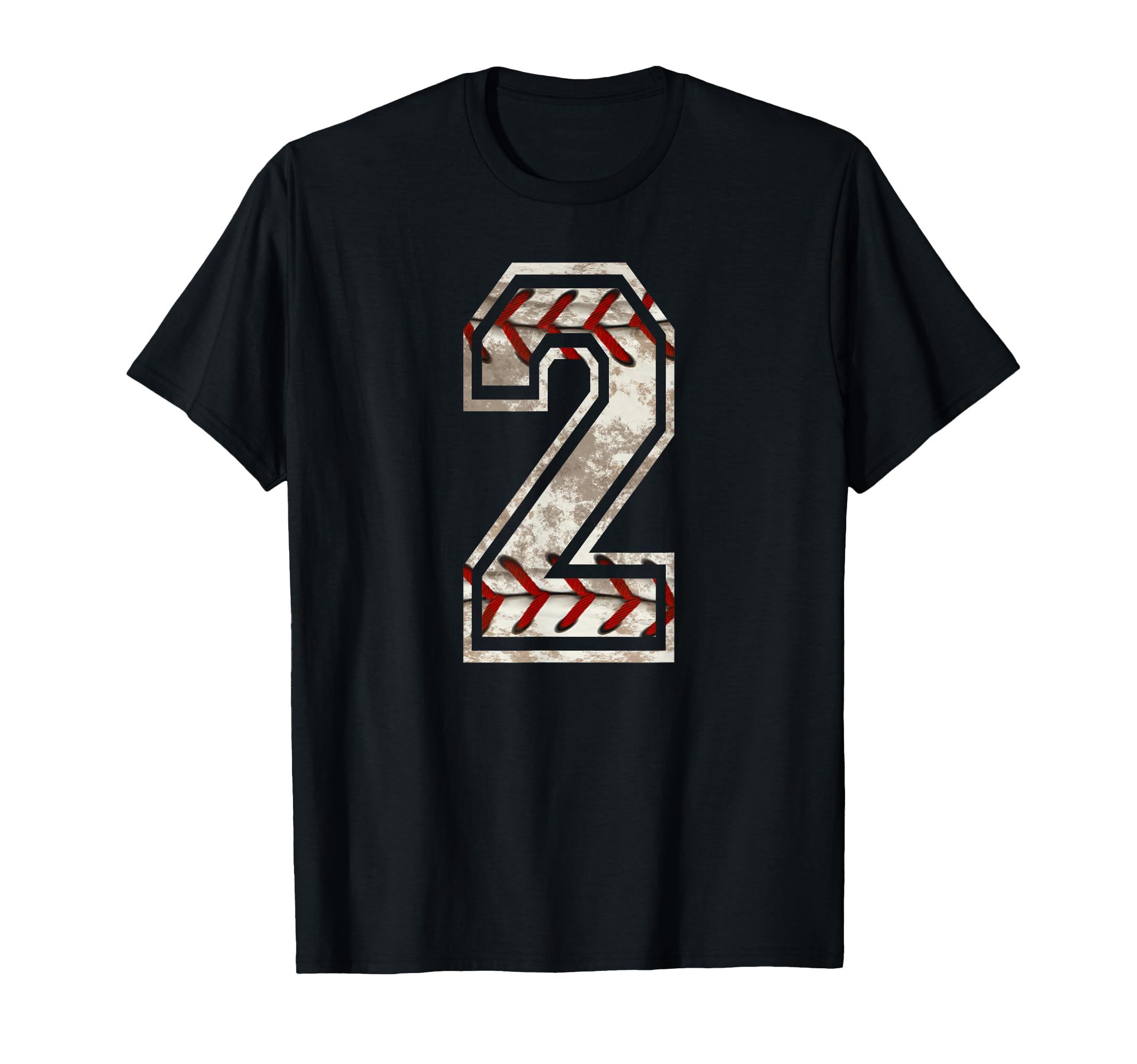 Baseball Jersey Number 2 T-Shirt - Casual Everyday Wear for Adults - T-Shirt, Sweatshirt, Hoodie