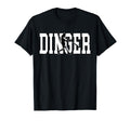 Dinger Get Out Ball Baseball Home Run T-Shirt - Aesthetic Graphic Unisex - T-Shirt, Sweatshirt, Hoodie