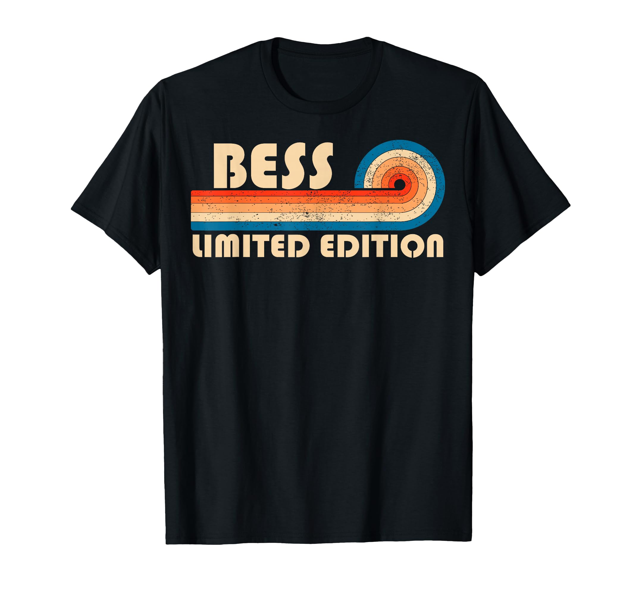 Bess 70S 80S Sunset Stripe T-Shirt - Custom Art Print Men Women - T-Shirt, Sweatshirt, Hoodie