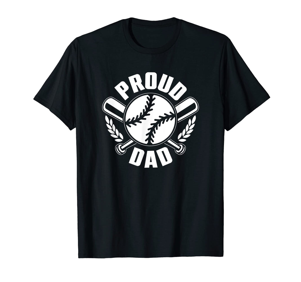 Mens Baseball Papa Proud Fathers Day T-Shirt - Streetwear Style for Adults - T-Shirt, Sweatshirt, Hoodie