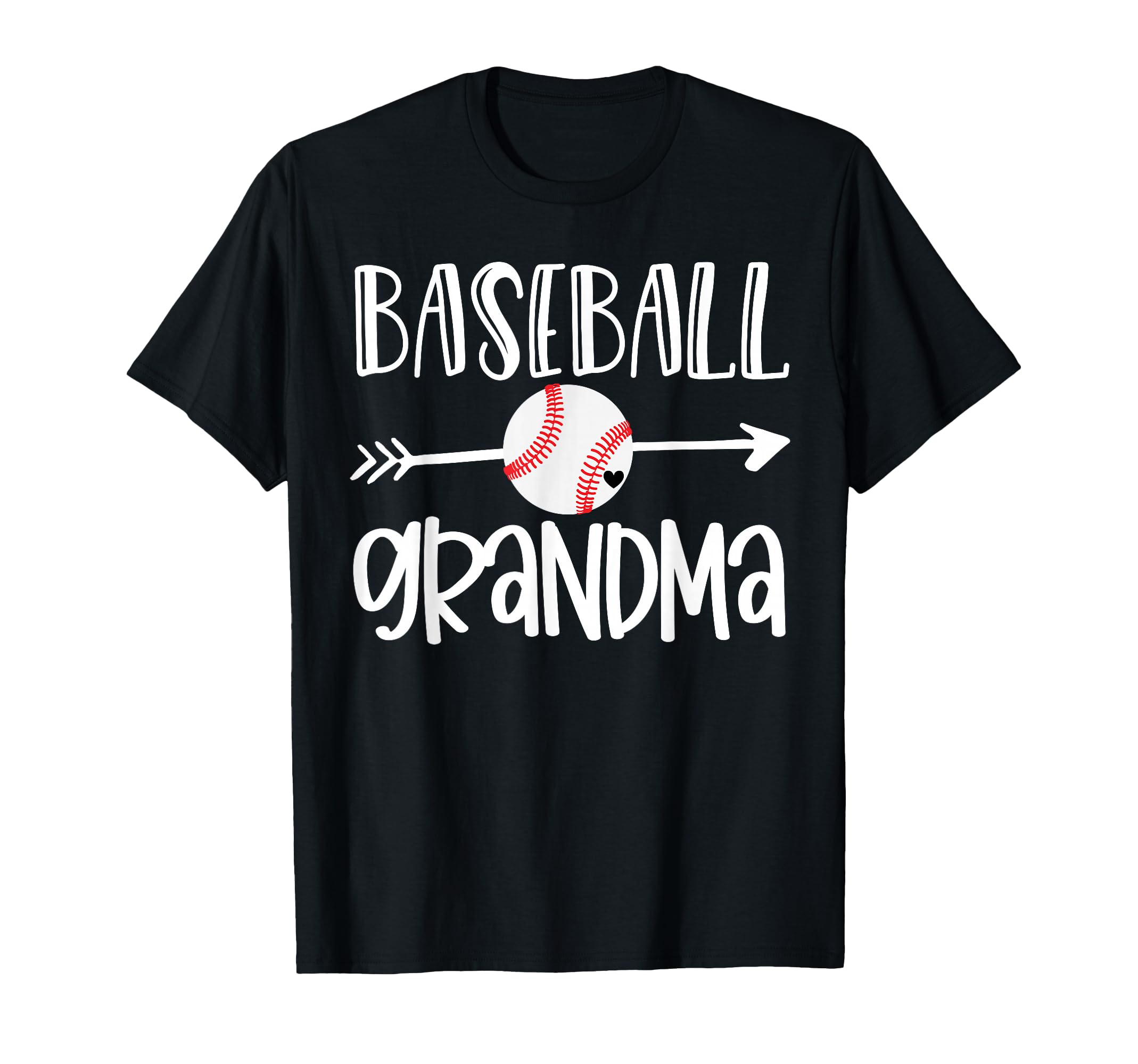 Baseball Grandma From Grandson Player T-Shirt - Trendy Graphic Unisex - T-Shirt, Sweatshirt, Hoodie