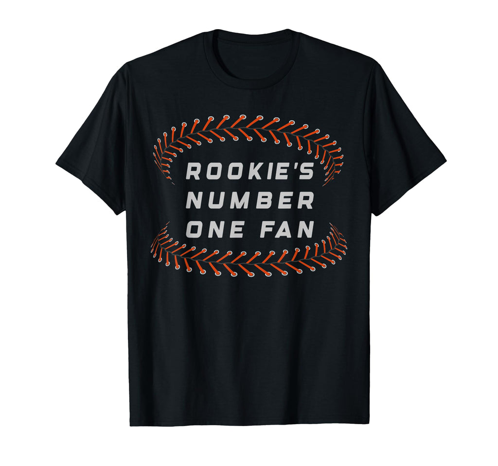 Rookies Number One Fan Baseball Favorites T-Shirt - Graphic Print Men Women - T-Shirt, Sweatshirt, Hoodie