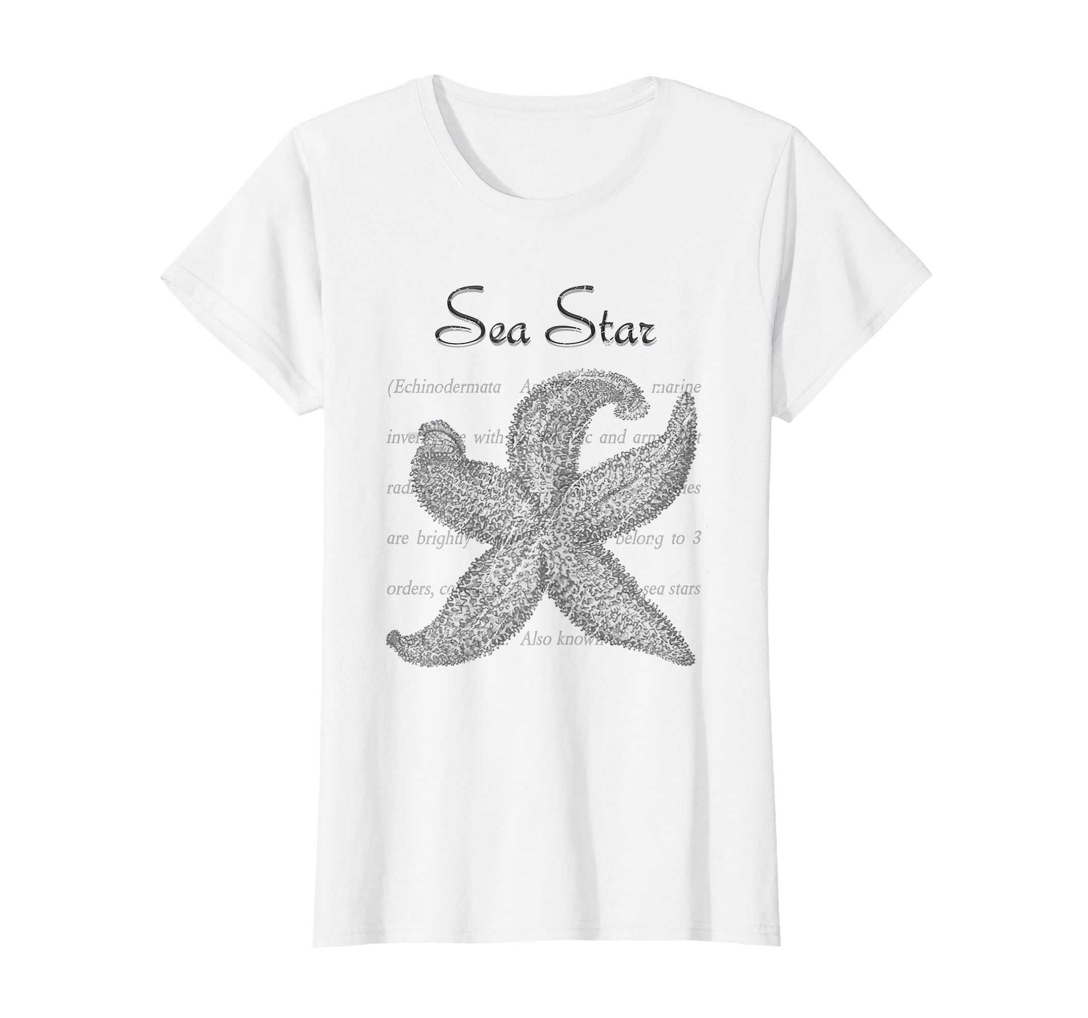 Sea Star Definition Image Starfish T-Shirt - Novelty Apparel Men Women - T-Shirt, Sweatshirt, Hoodie