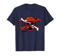 Distressed Pirate Scuba Diving Flag T-Shirt - Minimalist Print Unisex - T-Shirt, Sweatshirt, Hoodie