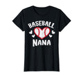 Baseball Nana Heart Family Matching T-Shirt - Fun Novelty Design Men Women - T-Shirt, Sweatshirt, Hoodie