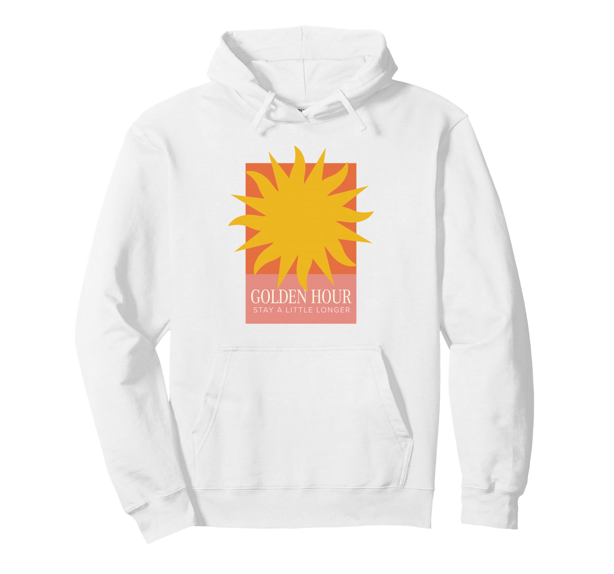 Golden Hour Stay Little Longer Sunset Hoodie - Unique Graphic for Adults - T-Shirt, Sweatshirt, Hoodie