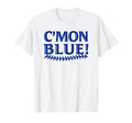 Baseball Funny Umpire Coach Ump Blue T-Shirt - Custom Art Print Unisex - T-Shirt, Sweatshirt, Hoodie