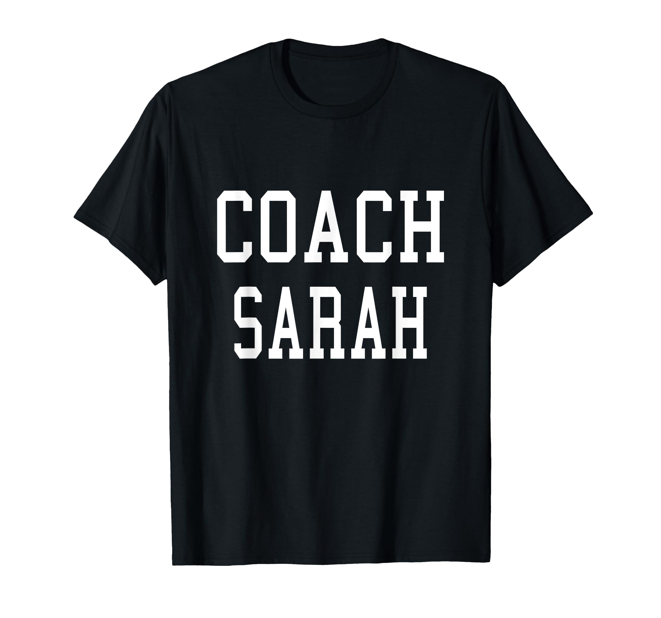 Coach Sarah Custom Football Soccer T-Shirt - Custom Art Print Unisex - T-Shirt, Sweatshirt, Hoodie