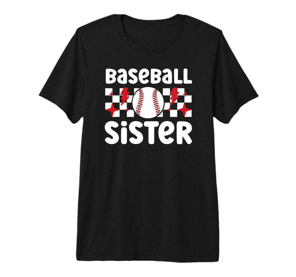 Baseball Sister Baseball Player T-Shirt - Aesthetic Graphic Men Women - T-Shirt, Sweatshirt, Hoodie