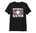 Baseball Sister Baseball Player T-Shirt - Aesthetic Graphic Men Women - T-Shirt, Sweatshirt, Hoodie