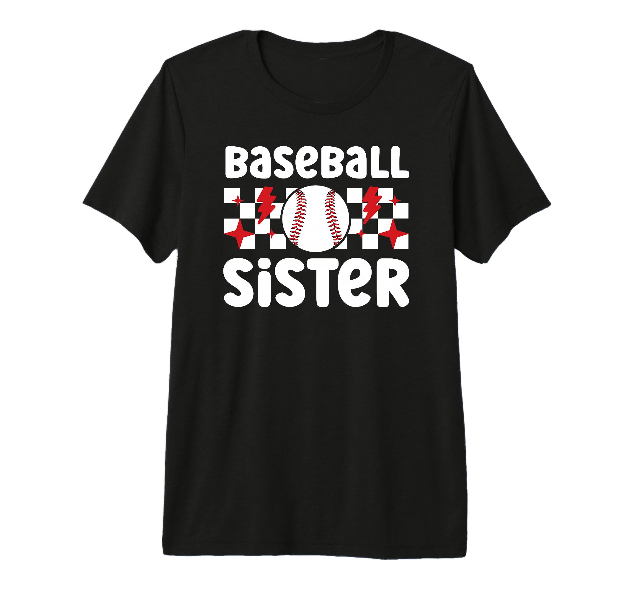 Baseball Sister Baseball Player T-Shirt - Aesthetic Graphic Men Women - T-Shirt, Sweatshirt, Hoodie