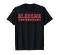 Alabama Baseball Tees Tanks Tops T-Shirt - Minimalist Print for Adults - T-Shirt, Sweatshirt, Hoodie