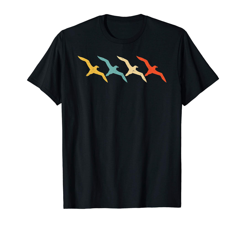 Albatross Bird Seabird Lover 60S T-Shirt - Fun Novelty Design for Adults - T-Shirt, Sweatshirt, Hoodie