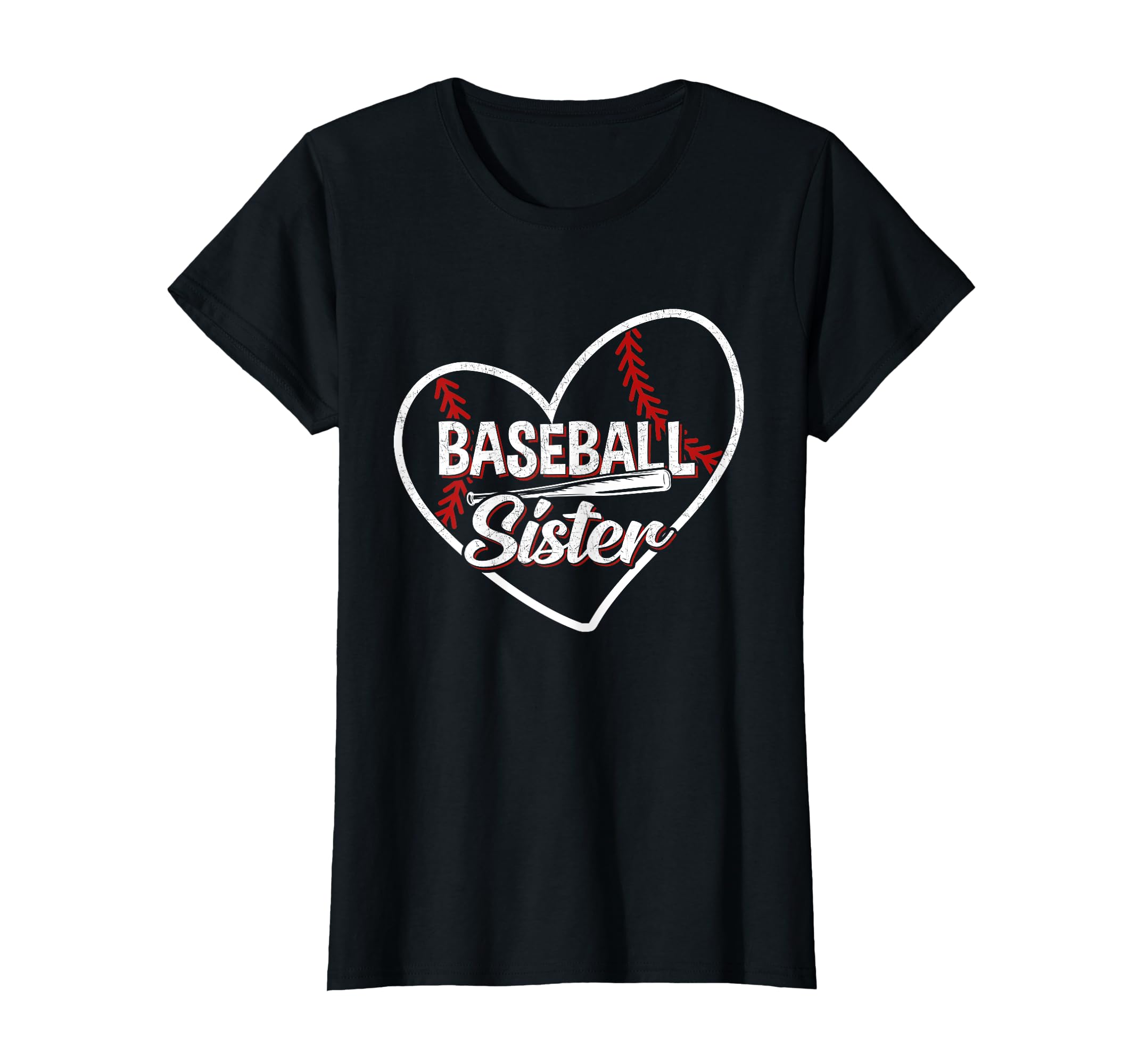 Baseball Sister Baseball Love T-Shirt - Fun Novelty Design for Adults - T-Shirt, Sweatshirt, Hoodie