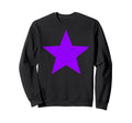 Grunge Alternative Distressed Purple Sweatshirt - Unique Graphic Unisex - T-Shirt, Sweatshirt, Hoodie