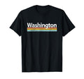 Washington Worn Stripes T-Shirt - Novelty Apparel Unisex - T-Shirt, Sweatshirt, Hoodie