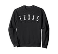 Texas Distressed Text Tx Sweatshirt - Custom Art Print Men Women - T-Shirt, Sweatshirt, Hoodie
