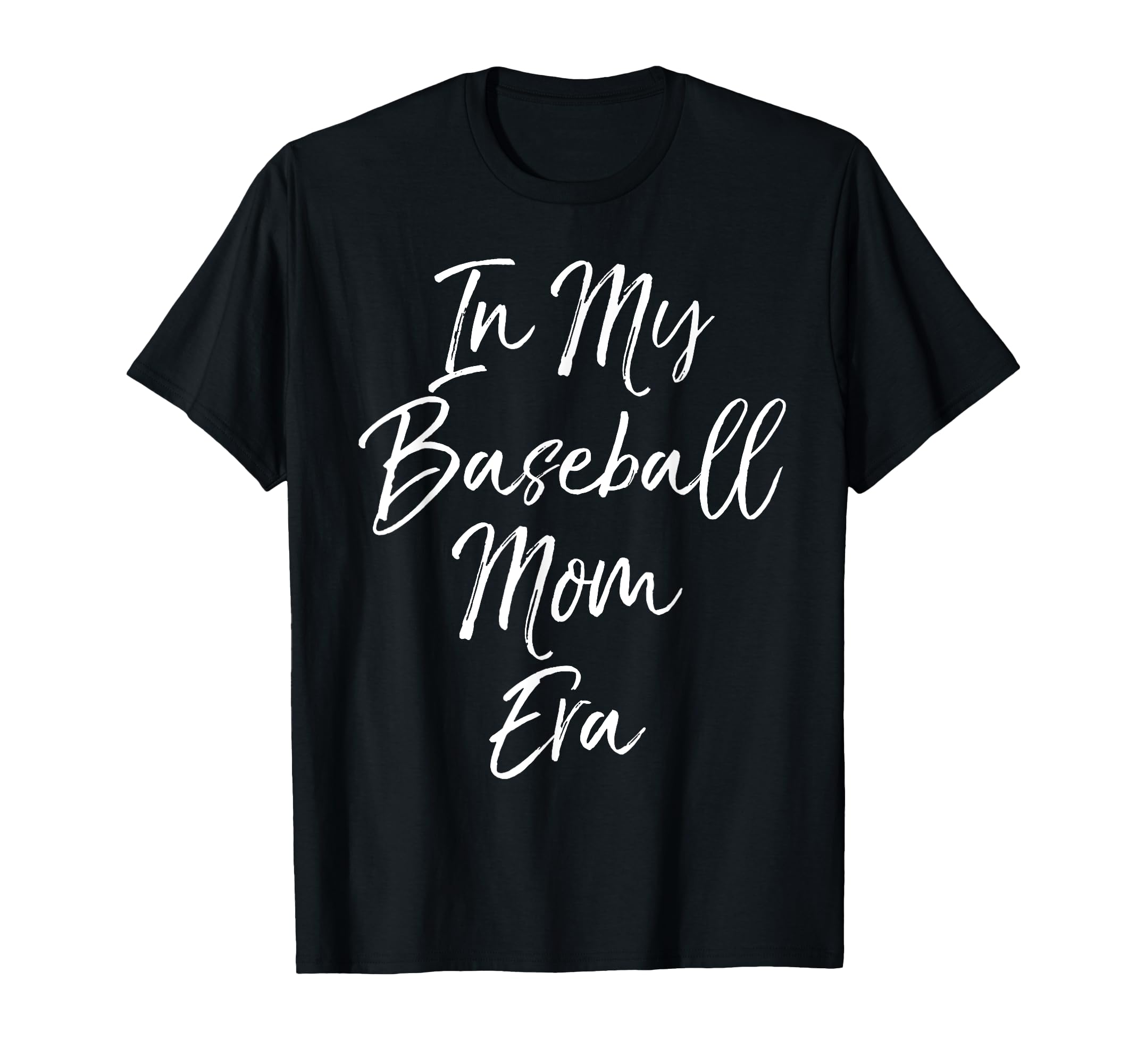 Trendy Baseball Mom Gift My Baseball Mom T-Shirt - Custom Art Print Unisex - T-Shirt, Sweatshirt, Hoodie