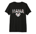 Baseball Mama Mom Mothers Day T-Shirt - Minimalist Print for Adults - T-Shirt, Sweatshirt, Hoodie