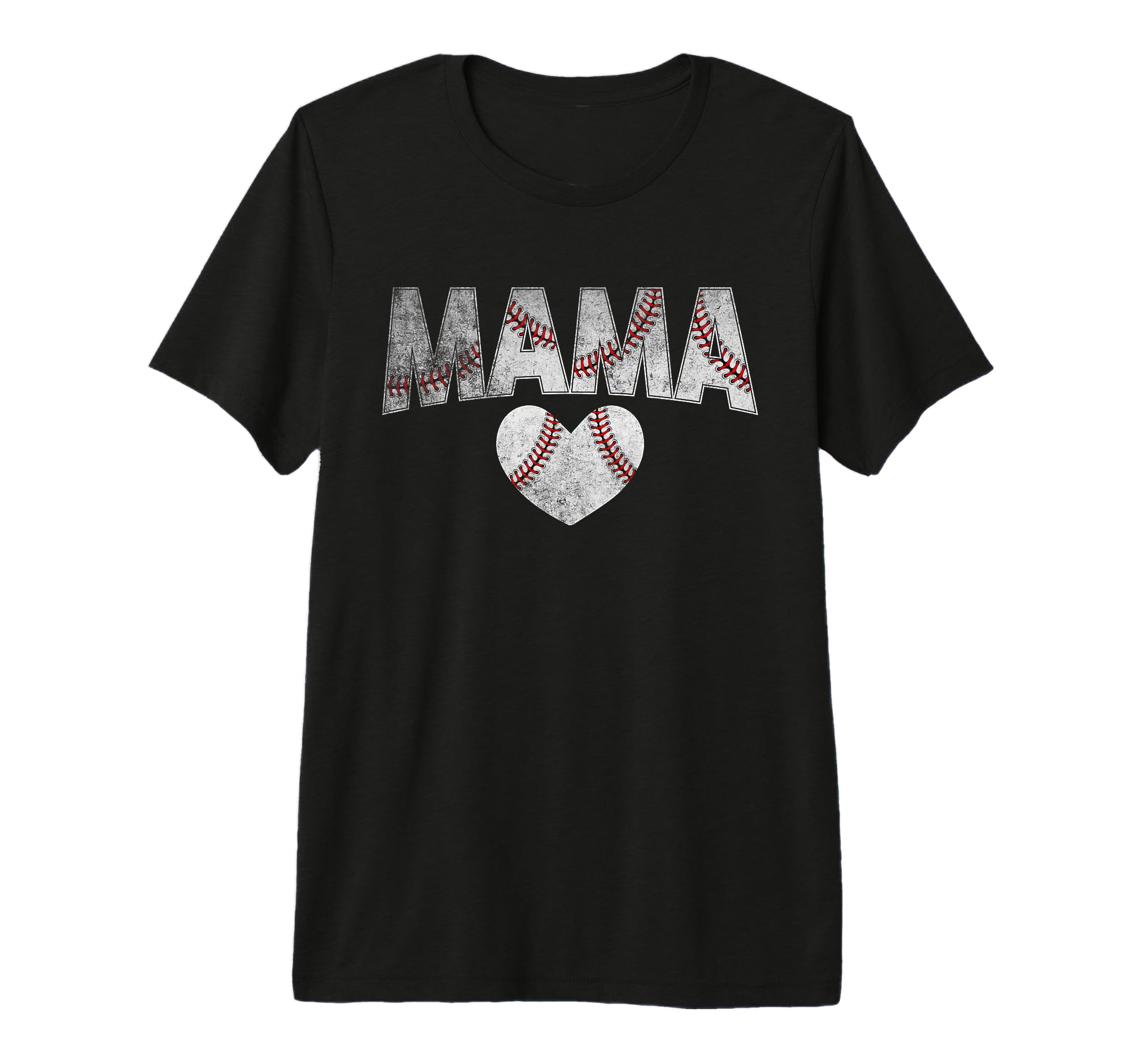 Baseball Mama Mom Mothers Day T-Shirt - Minimalist Print for Adults - T-Shirt, Sweatshirt, Hoodie