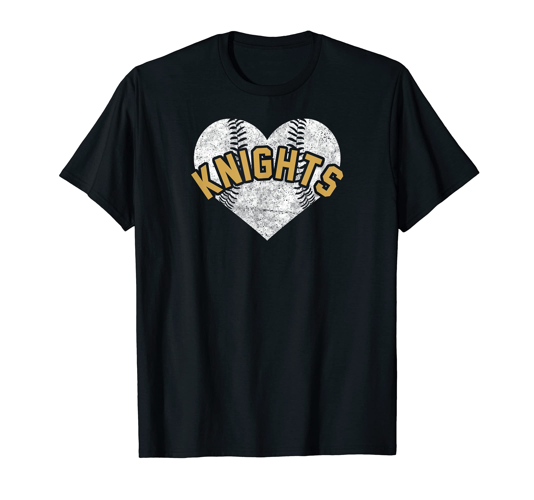 Knights Baseball Softball High School Team T-Shirt - Unique Graphic Unisex - T-Shirt, Sweatshirt, Hoodie