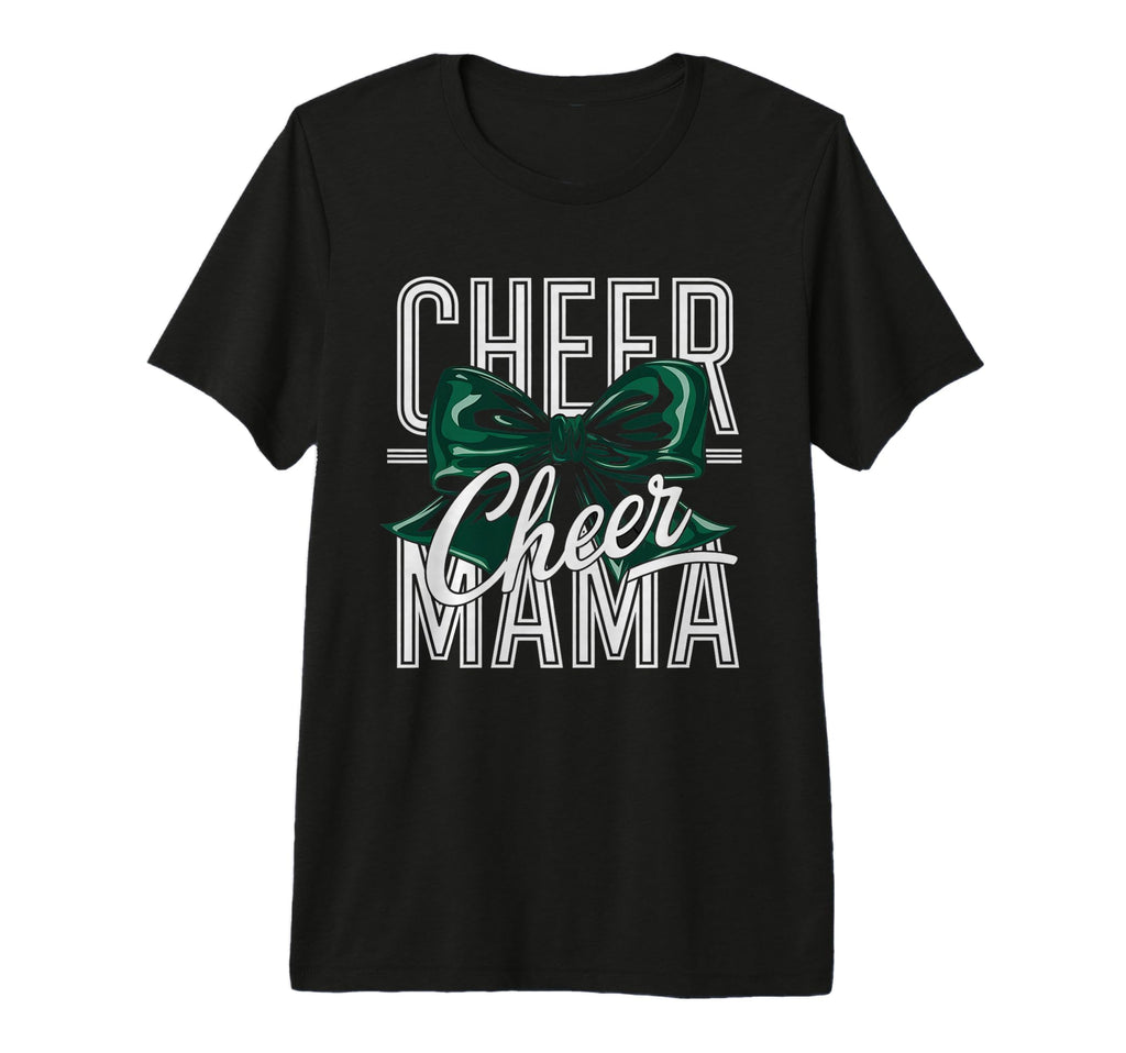 Cheer Mom Mother Bow Cheerleader Game Day T-Shirt - Graphic Print Unisex - T-Shirt, Sweatshirt, Hoodie