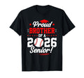 Proud Brother 2026 Senior Baseball T-Shirt - Custom Art Print Unisex - T-Shirt, Sweatshirt, Hoodie