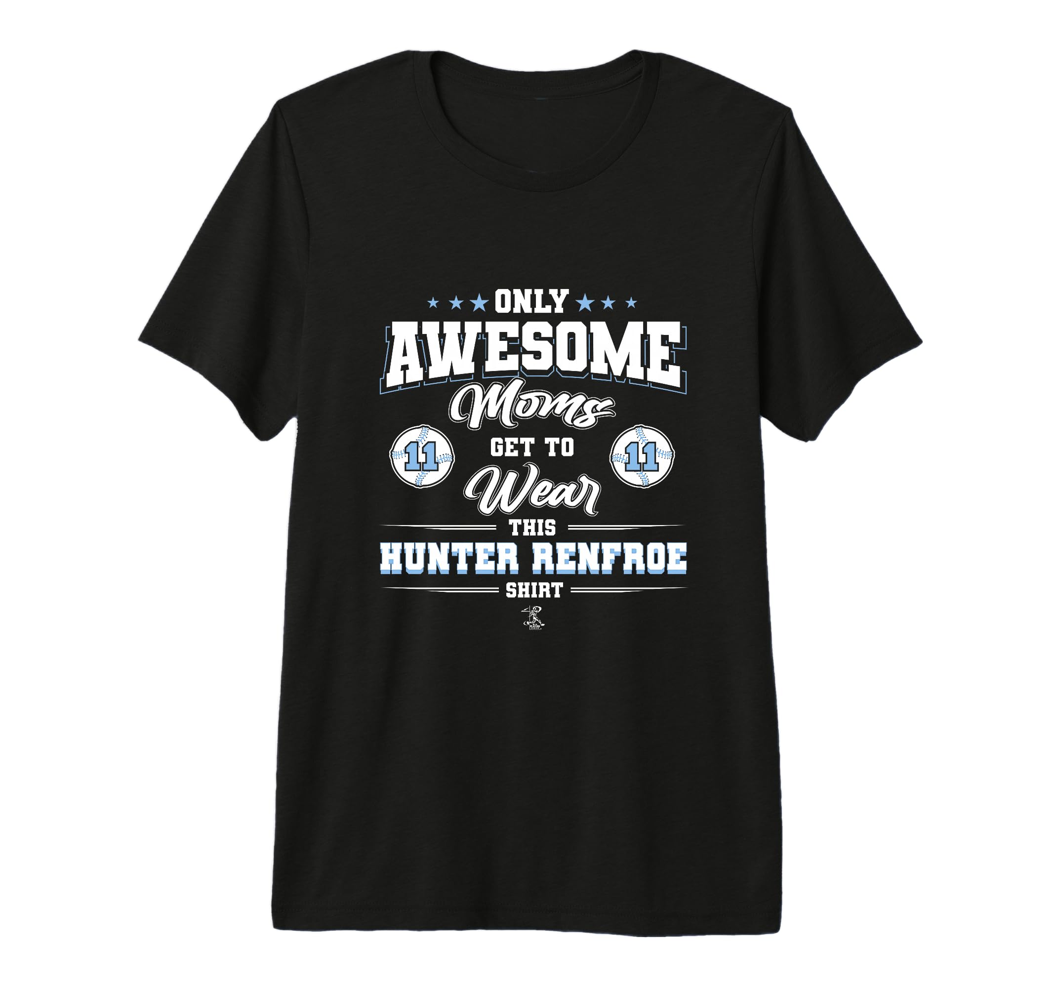 Hunter Renfroe Awesome Moms Tri Blend T-Shirt - Trendy Graphic Unisex - T-Shirt, Sweatshirt, Hoodie