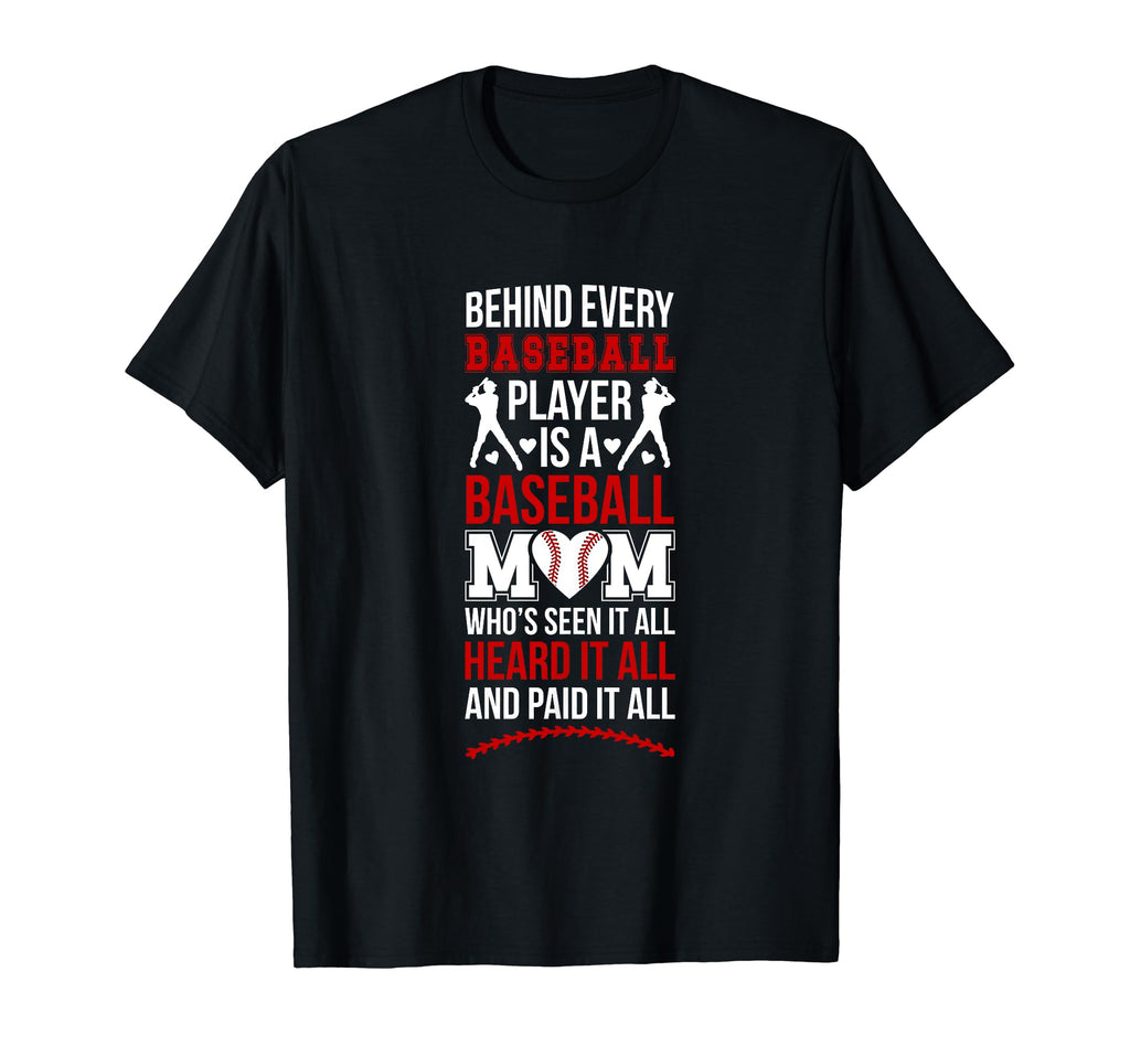 Funny Baseball Mom Baseball Player T-Shirt - Streetwear Style Men Women - T-Shirt, Sweatshirt, Hoodie