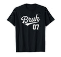 Bruh Baseball Number 07 Sports Bro T-Shirt - Aesthetic Graphic Unisex - T-Shirt, Sweatshirt, Hoodie