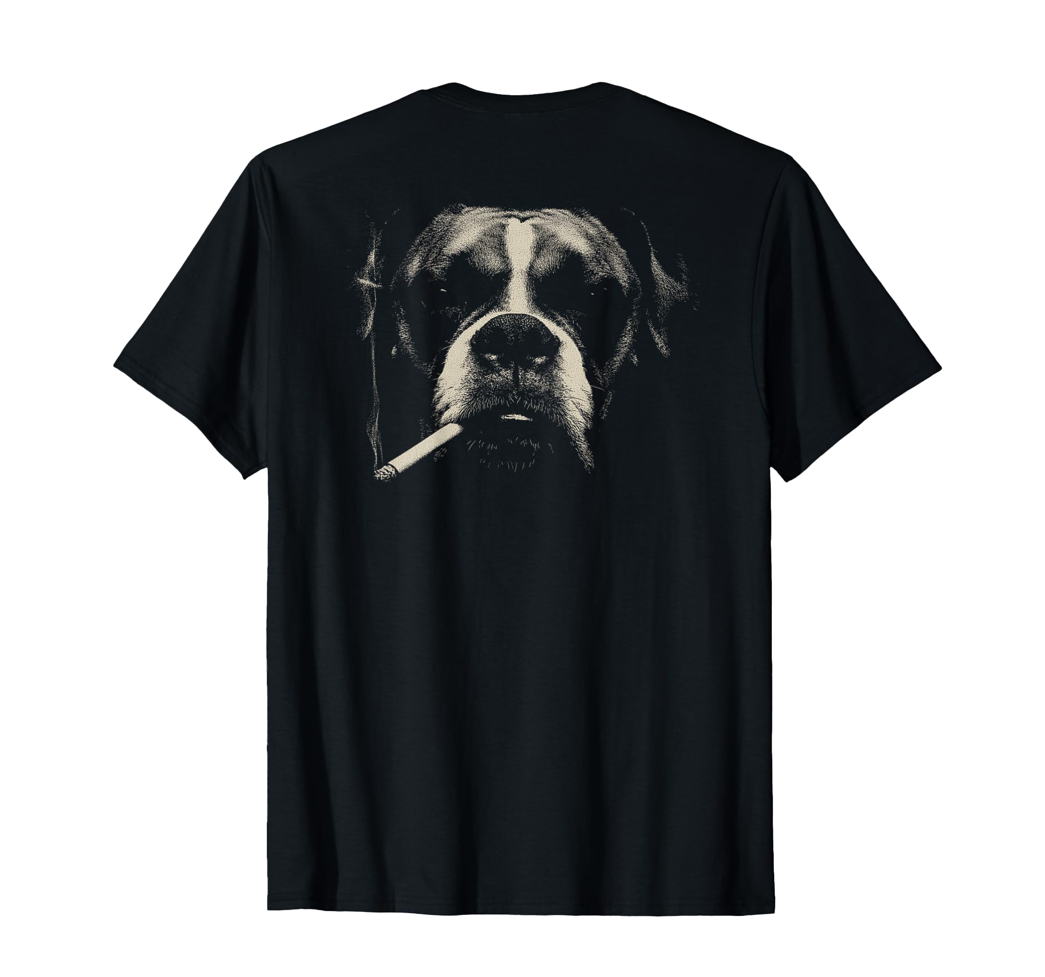 Boxer Smoking Cigarette Grunge Meme 90S T-Shirt - Unique Graphic Unisex - T-Shirt, Sweatshirt, Hoodie